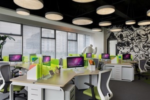 创意互联网科技-700m²办公室装修